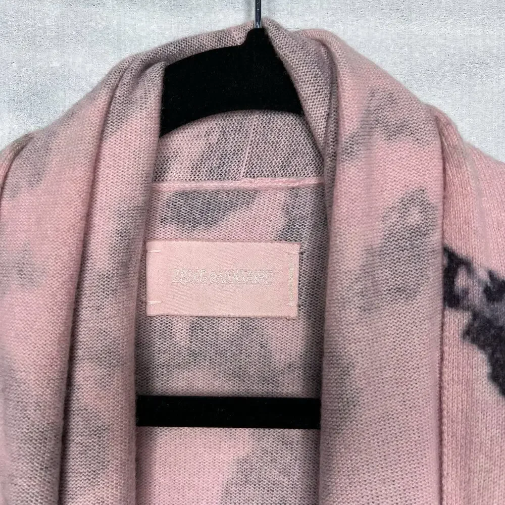 Zadig & Voltaire Wool Tie Dye Cardigan Sweater - Picture 3 of 8